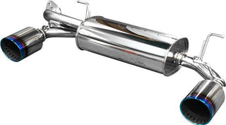 HKS Legamax Premium Axle Back Exhaust: Subaru BRZ (13-20), Scion FR-S (13-16) & Toyota 86 (17-20) w/ Burnt Tips