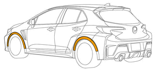 HKS Fender Molding: Toyota GR Corolla 2023+