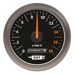Innovate Motorsports MTX Analog Exhaust Gas Temperature Gauge Kit: Fits Most Models