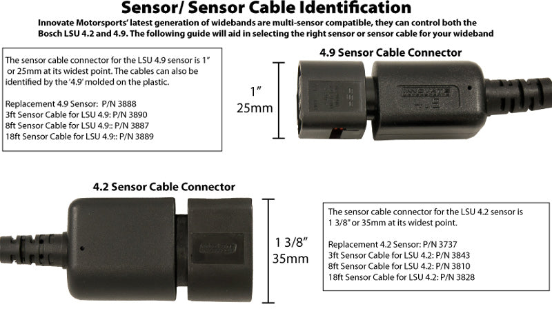 Innovate Motorsports O2 Sensor: Fits Most Models
