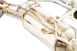 Invidia N2 Dual Burnt Titanium Tip Exhaust: Subaru BRZ (13-20), Scion FR-S (13-16), Toyota GT86 (17-21) & Toyota GR86 (22+)