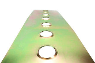 ISR Performance Steel Gusset Weld In Dimple Plates: Fits Most Models w/ 42mm Holes