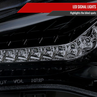 Spec D Projector Headlights w/ LED Light Bar (Smoke): Scion FRS 2013 - 2016