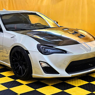 Spec D Projector Headlights w/ LED Light Bar (Smoke): Scion FRS 2013 - 2016