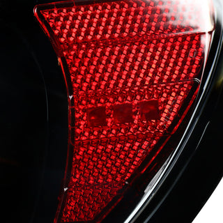 Spec D Sequential LED Tail Lights (Glossy Black /Clear Lens): Scion FRS & Subaru BRZ 2013 - 2016