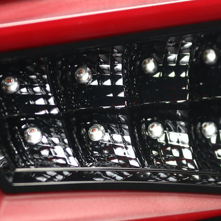 Spec D LED Tail Lights (Jet Black): Scion FRS & Subaru BRZ 2013 - 2016