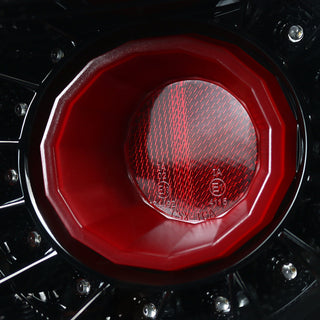 Spec D LED Tail Lights (Jet Black): Scion FRS & Subaru BRZ 2013 - 2016