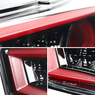 Spec D LED Tail Lights (Jet Black): Scion FRS & Subaru BRZ 2013 - 2016