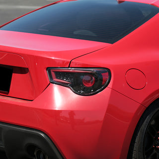 Spec D LED Tail Lights (Jet Black): Scion FRS & Subaru BRZ 2013 - 2016