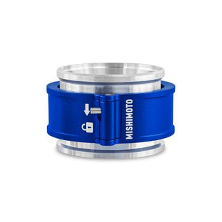 Mishimoto Aluminum Quick Release Clamp 2.5" Blue Finish: Fits Most Models