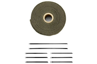Mishimoto Exhaust Heat Wrap Titanium 2 Inch x 35 Feet: Fits Most Models