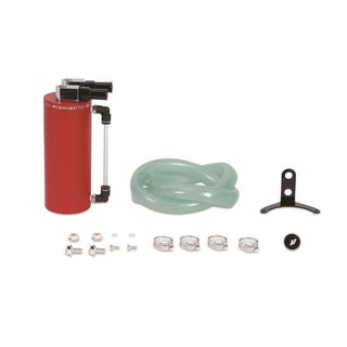 Mishimoto Universal Aluminum Oil Catch Can Small Red: Fits Most Models