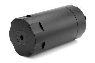 Mishimoto Universal Baffled Oil Catch Can: Fits Most Models Black w/ Blue Insert