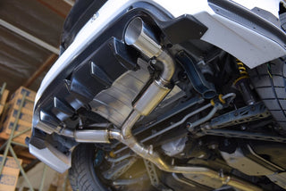 MXP Comp RS Catback Exhaust: Subaru BRZ (13-20), Scion FR-S (13-16) & Toyota 86 (17-20) w/ Stainless Steel Tips