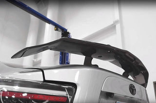 OLM DL Style Carbon Fiber Gooseneck Spoiler: Scion FR-S / Subaru BRZ / Toyota 86 2013 - 2021
