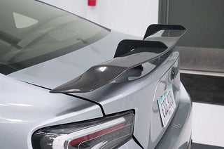 OLM DL Style Carbon Fiber Gooseneck Spoiler: Scion FR-S / Subaru BRZ / Toyota 86 2013 - 2021