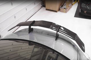OLM DL Style Carbon Fiber Gooseneck Spoiler: Scion FR-S / Subaru BRZ / Toyota 86 2013 - 2021