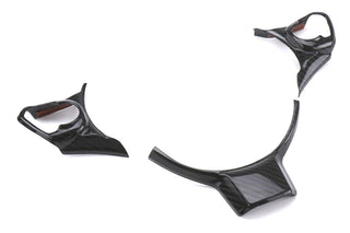 OLM LE Dry Carbon Fiber Steering Wheel Covers: Subaru BRZ / Toyota GR86 2022 - 2026