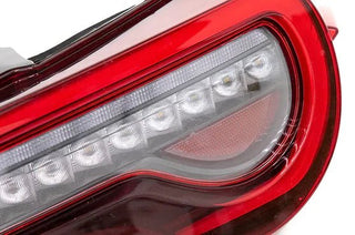 OLM OE Plus Linear Style Sequential Tail Lights Clear Lens: Scion FR-S / Subaru BRZ / Toyota 86 2013 - 2021