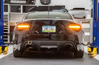OLM OE Plus Linear Style Sequential Tail Lights Smoked Lens: Scion FR-S / Subaru BRZ / Toyota 86 2013 - 2021