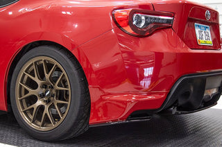 OLM Paint Matched Gloss Black Rear Bumper Lip Firestorm: Scion FR-S / Subaru BRZ / Toyota 86 2013 - 2021
