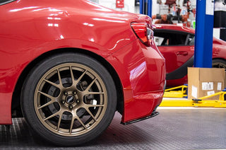 OLM Paint Matched Gloss Black Rear Bumper Lip Firestorm: Scion FR-S / Subaru BRZ / Toyota 86 2013 - 2021