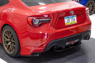 OLM Paint Matched Gloss Black Rear Bumper Lip Firestorm: Scion FR-S / Subaru BRZ / Toyota 86 2013 - 2021