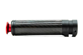 OLM Satin Series Carbon E-Brake Handle Black w/ Red Button: Scion FR-S / Subaru BRZ / Toyota 86 2013 - 2021