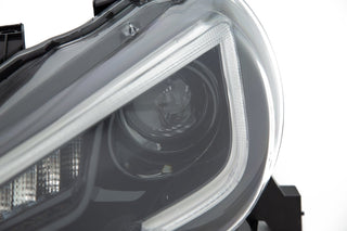 OLM Sequential Style Headlights 6000K HID/ D2H Bulbs: Scion FR-S / Subaru BRZ / Toyota 86 2013 - 2021
