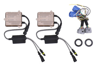 OLM Sequential Style Headlights 6000K HID/ D2H Bulbs: Scion FR-S / Subaru BRZ / Toyota 86 2013 - 2021