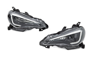 OLM Sequential Style Headlights 6000K HID/ D2H Bulbs: Scion FR-S / Subaru BRZ / Toyota 86 2013 - 2021
