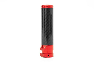 OLM Signature Series E-Brake Handle Black Carbon w/ Red: Scion FR-S / Subaru BRZ / Toyota 86 2013 - 2021
