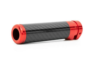 OLM Signature Series E-Brake Handle Black Carbon w/ Red: Scion FR-S / Subaru BRZ / Toyota 86 2013 - 2021