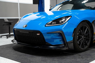 OLM TR Style Front Bumper Lip Unpainted: Subaru BRZ / Toyota GR86 2022 - 2026