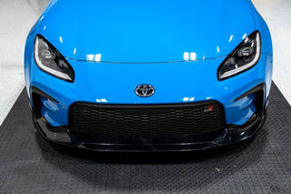 OLM TR Style Front Bumper Lip Unpainted: Subaru BRZ / Toyota GR86 2022 - 2026