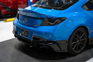 OLM TR Style Rear Bumper Lip Unpainted: Subaru BRZ / Toyota GR86 2022 - 2026