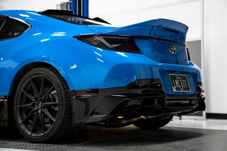 OLM TR Style Rear Bumper Lip Unpainted: Subaru BRZ / Toyota GR86 2022 - 2026