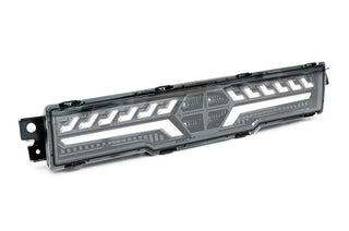 OLM V2 F1 Rear Brake Light Clear Lens, Black Base, White Bar: Subaru BRZ / Toyota GR86 2022 - 2026