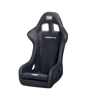 OMP Racing First-R Fixed Back Seat: Fits Most Models