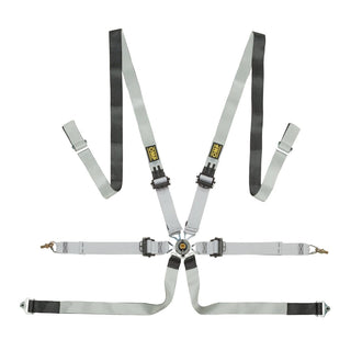OMP Racing One-D 6 Point Harness 2" Snap In: Fits Most Models