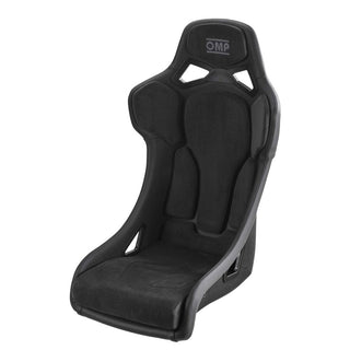 OMP Racing RT Fixed Back Seat Leather w/ Suede Padding and Carbon Fiber Shell: Fits Most Models