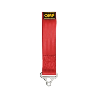 OMP Tow Strap 2" Red: Fits Most Models
