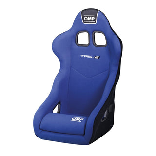 OMP Racing TRS-E Fixed Back Seat Blue: Fits Most Models