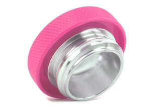 Perrin Performance Oil Cap Round Style (HYPER PINK): Multiple Subaru Fitments