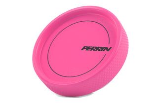 Perrin Performance Oil Cap Round Style (HYPER PINK): Multiple Subaru Fitments