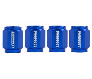 Project Kics Racing Valve Cap Blue