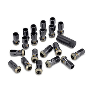 Project Kics Lug Nuts 12x1.25 Black: Multiple Subaru Fitments