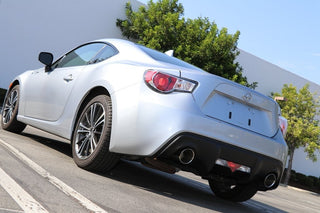 Remark Axle Back Exhaust Muffler Delete: Toyota 86 (17-20), Subaru BRZ (13-20) & Scion FR-S (13-16) w/ Stainless Steel Single Wall Tips