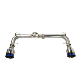 Remark Axle Back Exhaust: Toyota GR86 2022 - 2026 & Subaru BRZ 2022 - 2026 w/ Burnt Stainless Steel Double Wall Tips