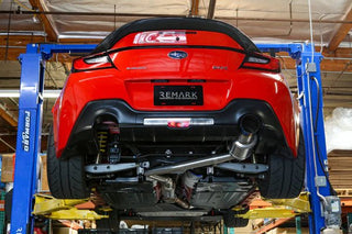 Remark R1-Spec Full Titanium Catback Exhaust Resonated: Subaru BRZ (22-24) & Toyota GR86 (22-24)